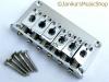 ELECTRIC GUITAR HARD TAIL BRIDGE CHROME 78MM